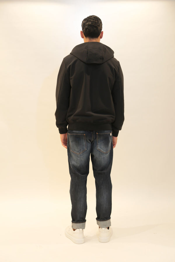 HESKIMO - Giubbino Uomo Nero e Beige A/I 2025