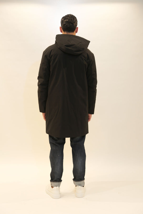 REFRIGIWEAR - New Tech Parka Uomo Nero e Obsidian A/I 2025
