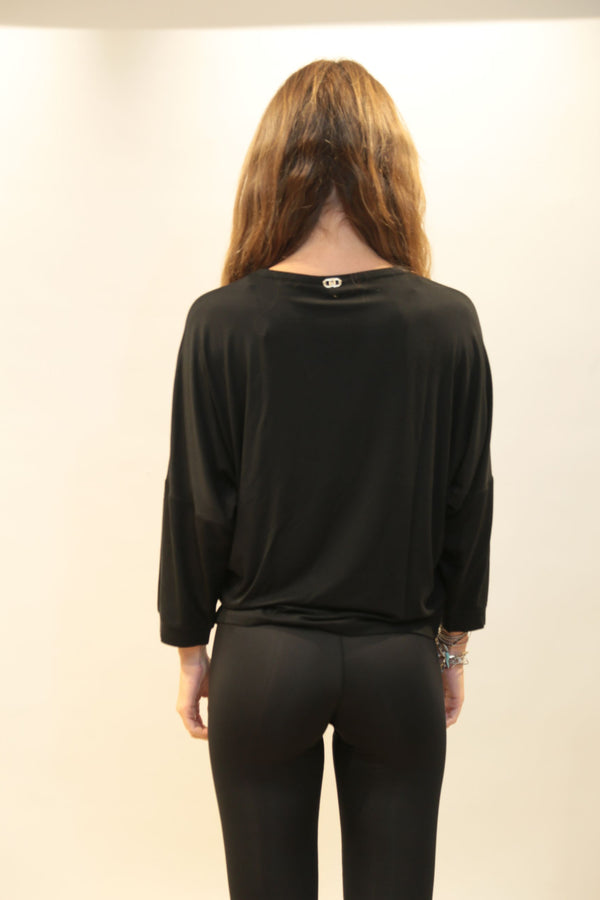 Maglioncino Liu Jo Donna TF5185JS360 Nero - Autunno/Inverno 2025/26