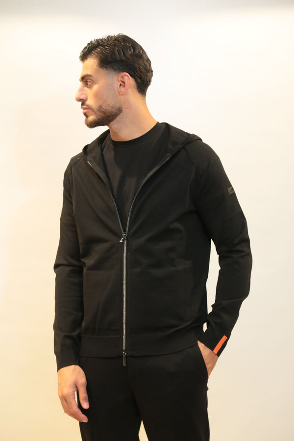 Felpa Cappuccio Zip HESKIMO Uomo Modello HE9400013 Collezione A/I 2025/26