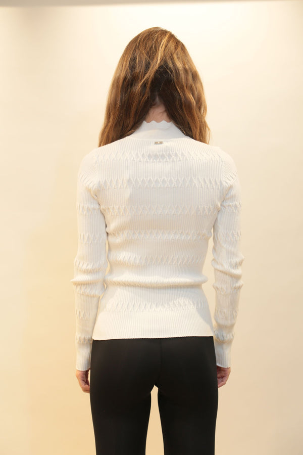 Maglione Collo Alto Donna FRACOMINA FR25WT7042K50401 - Collezione A/I 2025/26