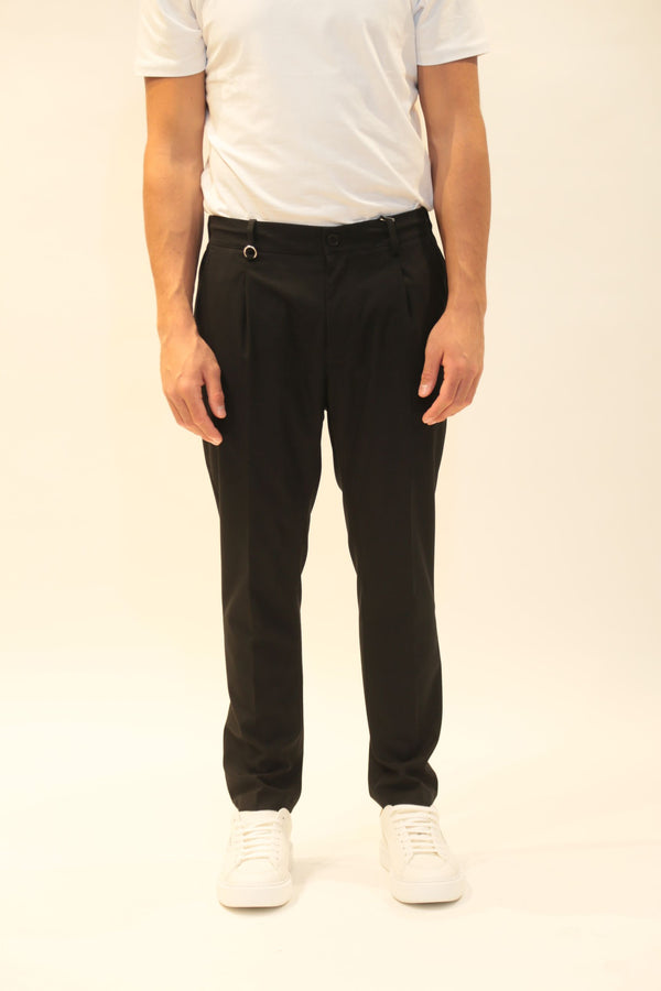 GOLDEN CRAFT - Pantalone Uomo Grigio e Nero A/I 2025