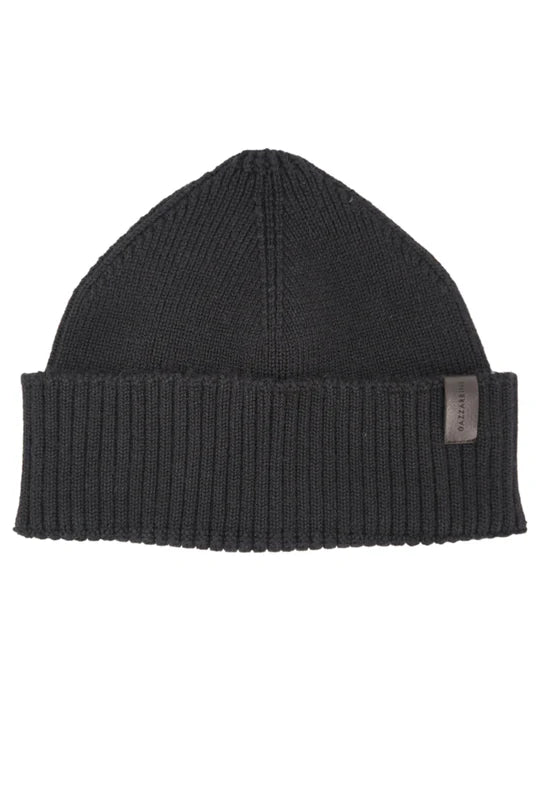 Cappello Gazzarrini Uomo CAPI100G - Beanie Nero - Autunno/Inverno 2023