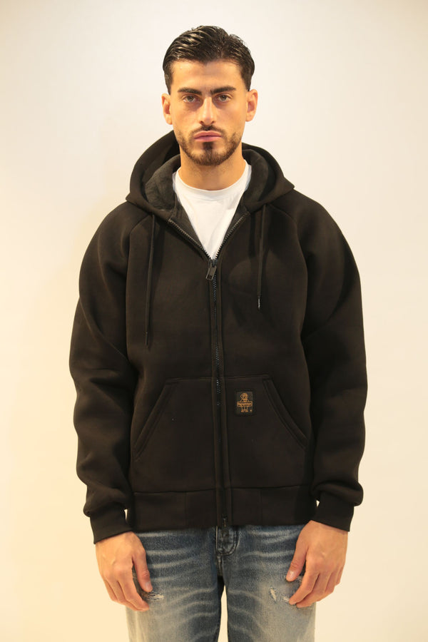 Felpa REFRIGIWEAR  con zip Uomo - Collezione AI 2025-26