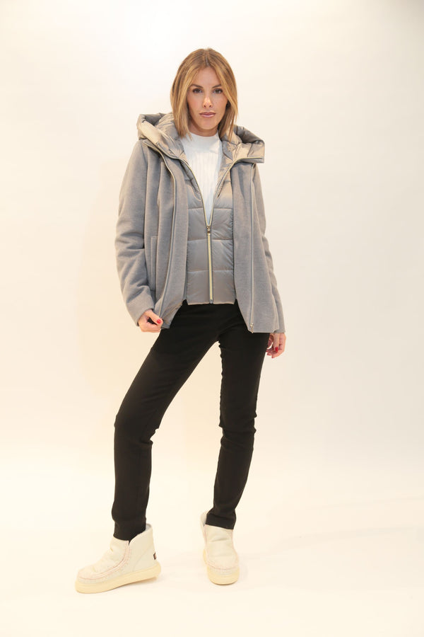 Giubbino Imbottito Corto Donna Emme Marella con Cappuccio - Collezione A/I 2025/26