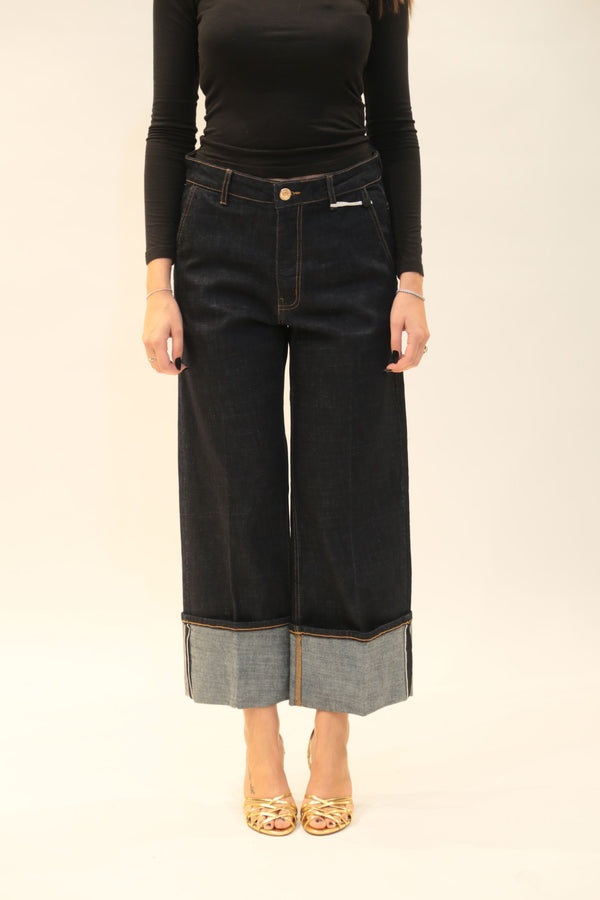 Pantalone Chinos Denim Regular Donna FRACOMINA - Collezione A/I 2025/26