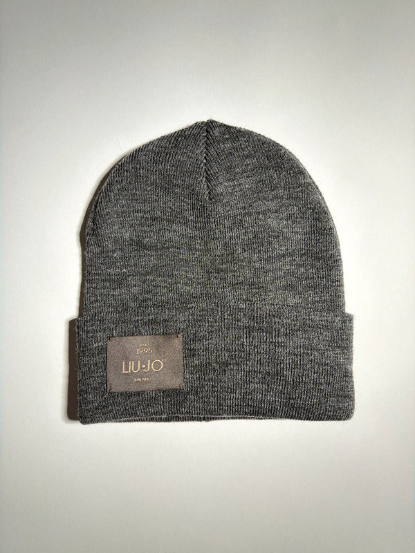 Cappello Liu Jo Uomo DA5005-MA09Q - Beanie Grigio Blu Beige - Autunno/Inverno 2024