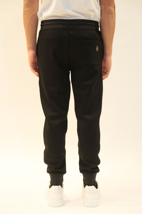 REFRIGIWEAR - Pile Hielo Fleece Uomo Nero e Blu Scuro  - Collezione AI 2025/26