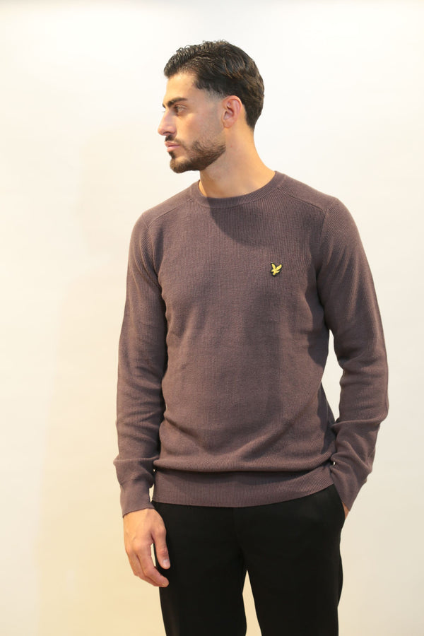 Maglioncino girocollo  Uomo LYLE&SCOTT- Collezione AI 2025/26