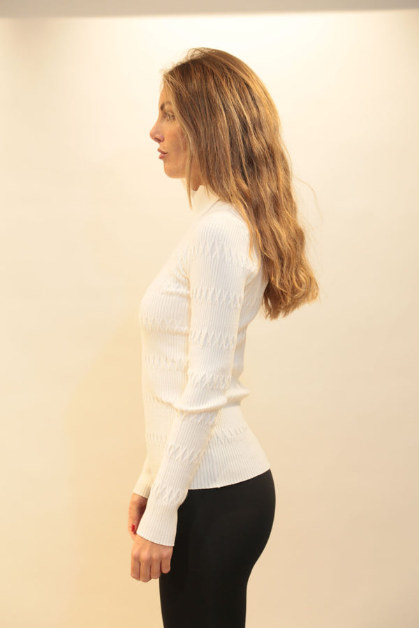 Maglione Collo Alto Donna FRACOMINA FR25WT7042K50401 - Collezione A/I 2025/26