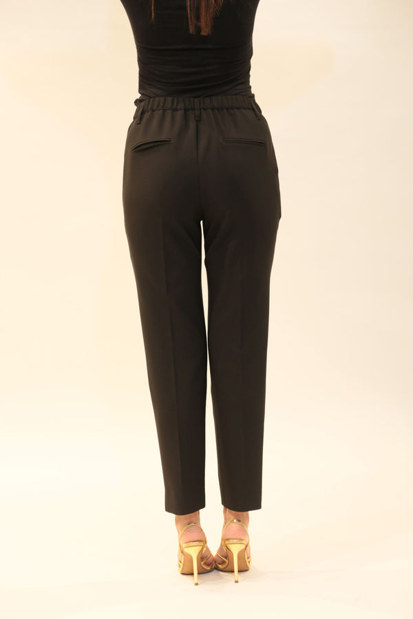 RELISH Pantalone Ostendo Vita Alta con Tasche Francesi Filetti e Spacchetti Fondo Donna Autunno/Inverno 2025/26