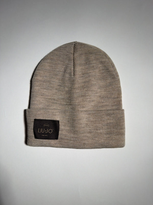 Cappello Liu Jo Uomo DA5005-MA09Q - Beanie Grigio Blu Beige - Autunno/Inverno 2024