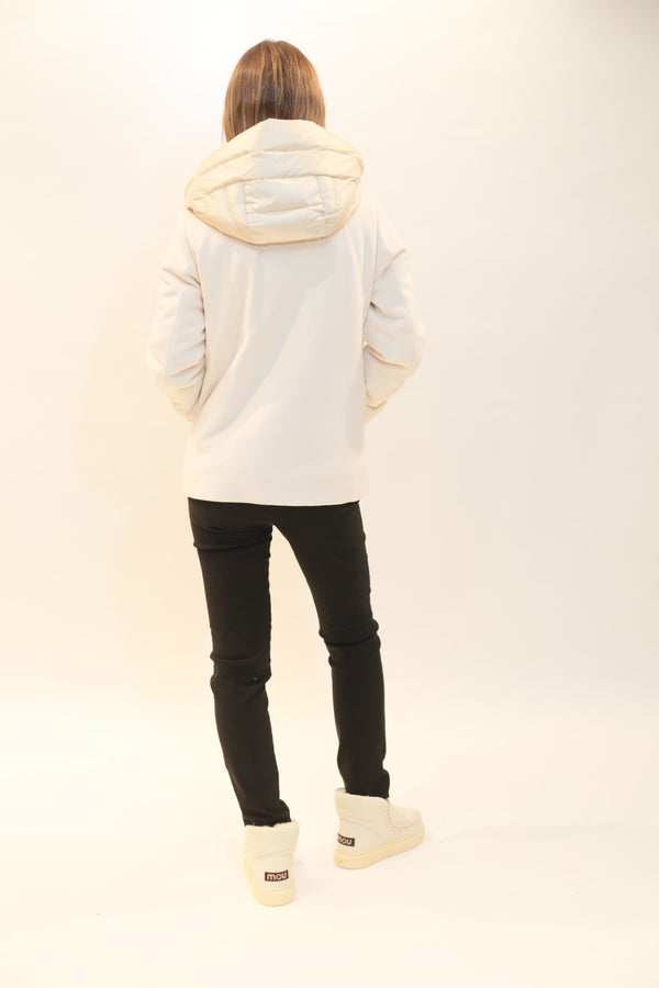 Giubbino Imbottito Corto Donna Emme Marella con Cappuccio - Collezione A/I 2025/26