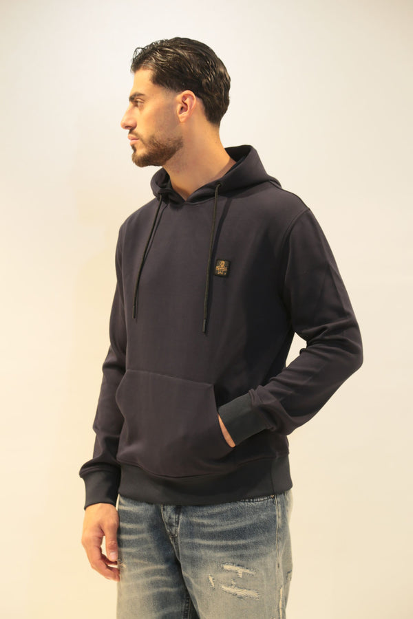 REFRIGIWEAR - Pile Hielo Fleece Blu Scuro Uomo A/I 2025