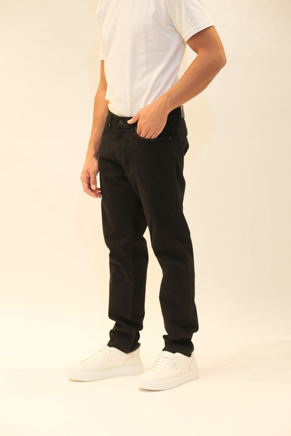 Hugo Boss Jeans Uomo 50495920 Nero A/I 2025/26