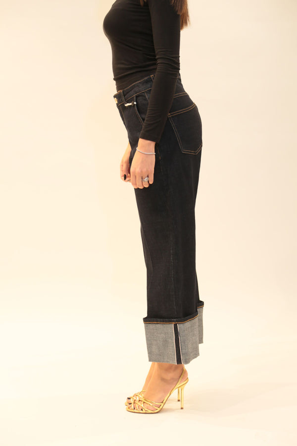 Pantalone Chinos Denim Regular Donna FRACOMINA - Collezione A/I 2025/26