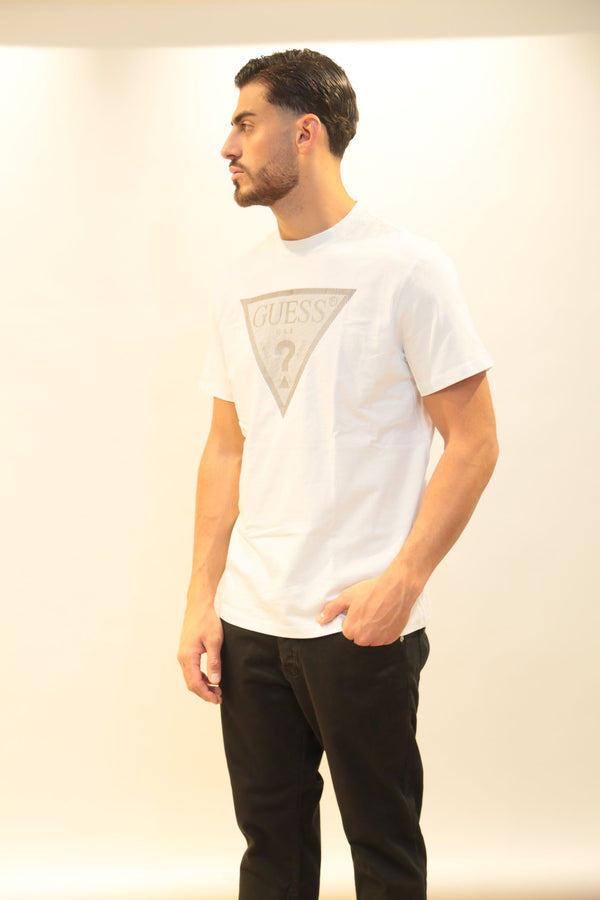 T-Shirt Uomo GUESS  TRIANGLE LOGO M5BI04I3Z14 - Collezione A/I 2025/26