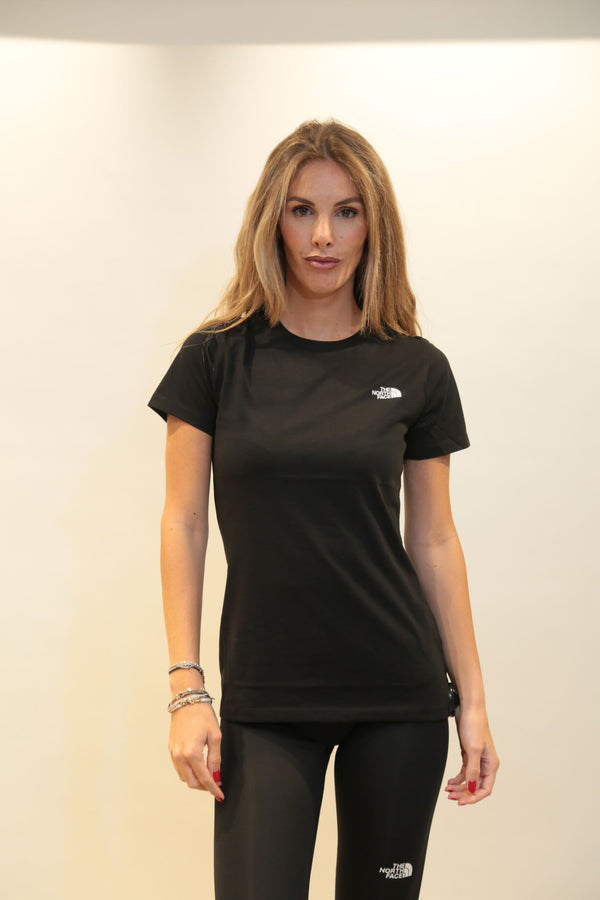 T-Shirt Donna The North Face SS SD Slim Tee - Nero A/I 2025/26