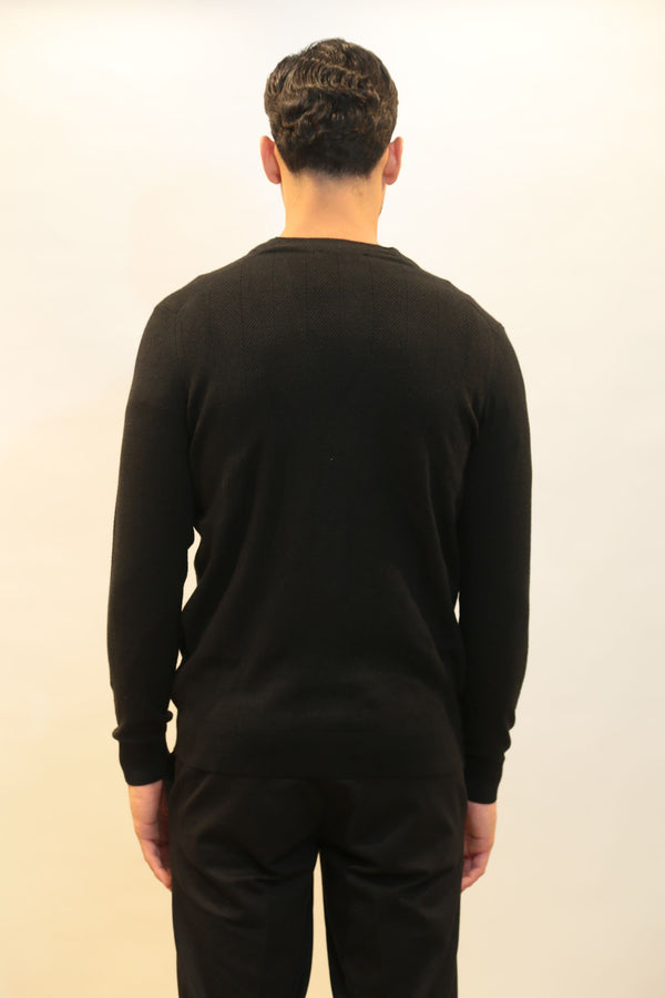 Cardigan Uomo DIKTAT DK97017 Punto Spigato Viscosa Cashmere - Collezione A/I 2025/26