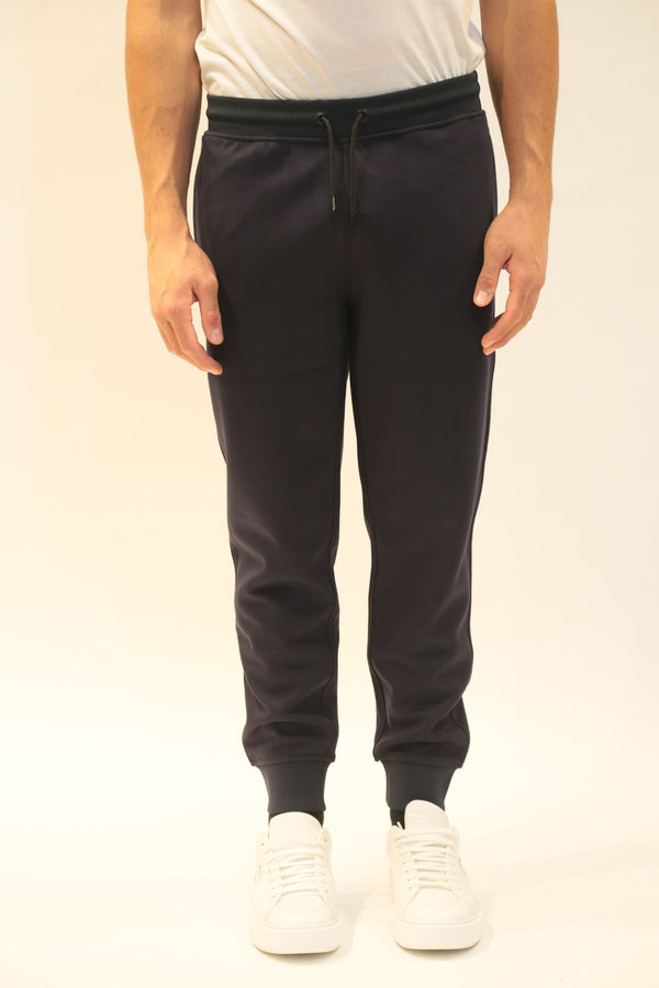 REFRIGIWEAR - Pile Hielo Fleece Uomo Nero e Blu Scuro  - Collezione AI 2025/26