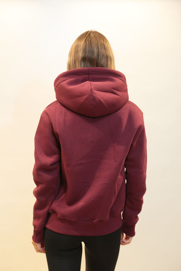 Felpa con zip e cappuccio SUPERCULTURE CLOTHING Donna - AI2025/26