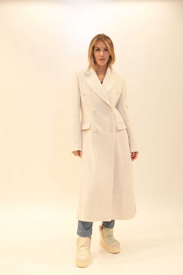 Cappotto Lungo Doppiopetto Donna FRACOMINA FS25WC1009W820K6- Collezione A/I 2025/26