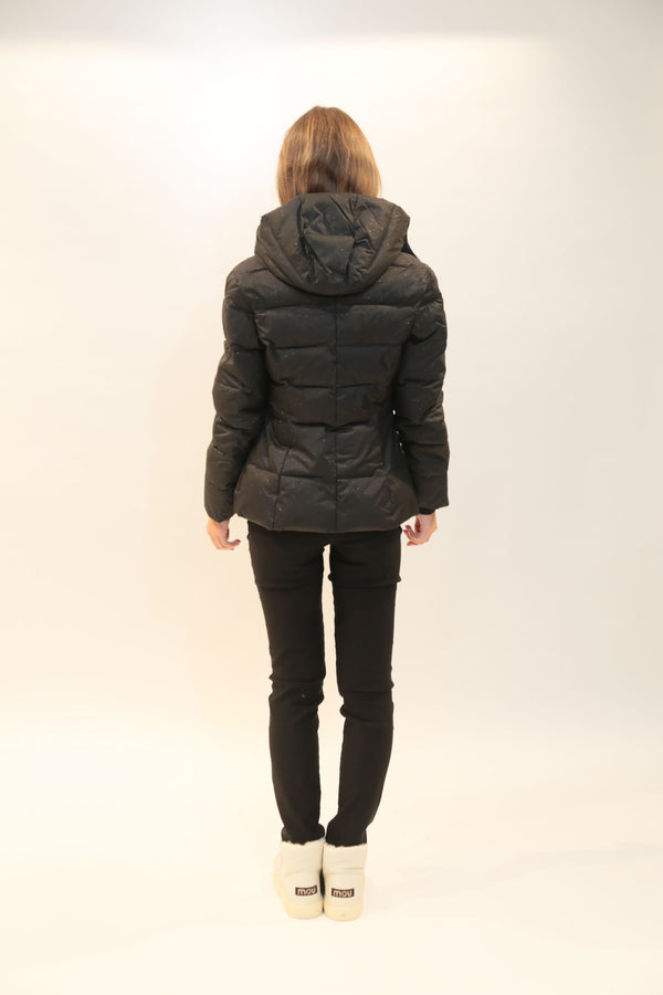 Piumino RELISH Donna Modello RDA2505009021 Baint Cappuccio Effetto Glitter Collezione A/I 2025/26