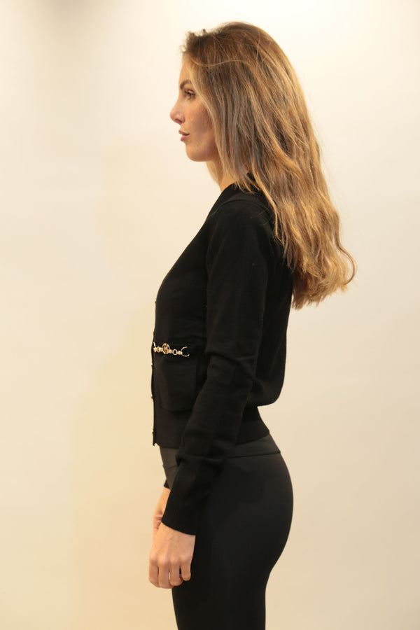 Cardigan Doppiopetto Scollo a V Donna FRACOMINA - Collezione A/I 2025/26