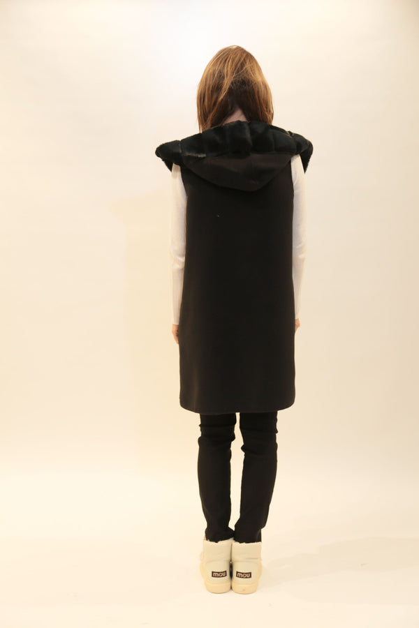 Cappotto Smanicato Donna EMME MARELLA Nero 2525276011200 - A/I 2025/26