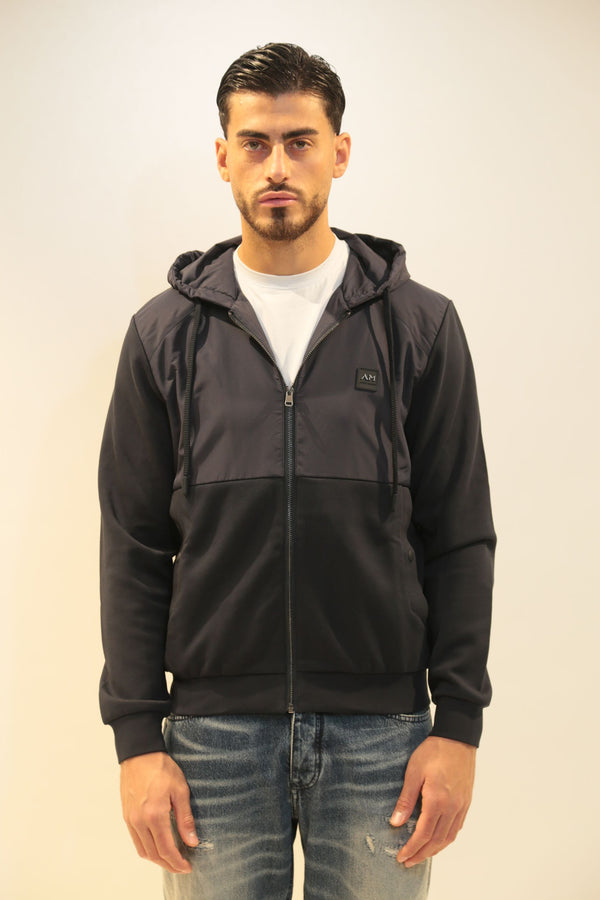 ANTONY MORATO - Felpa Blu Marine Uomo A/I 2025-26