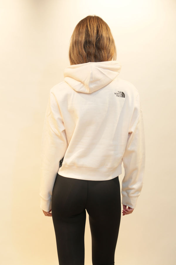 Felpa Crop THE NORTH FACE con cappuccio Donna NF0A89EXQLI1 - AI 2025/26