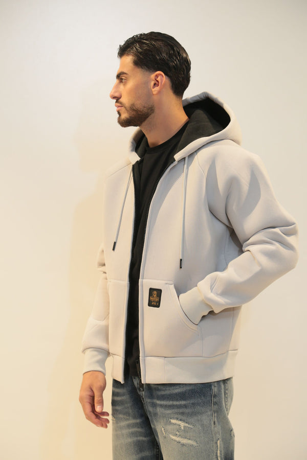 Felpa REFRIGIWEAR  con zip Uomo - Collezione AI 2025-26