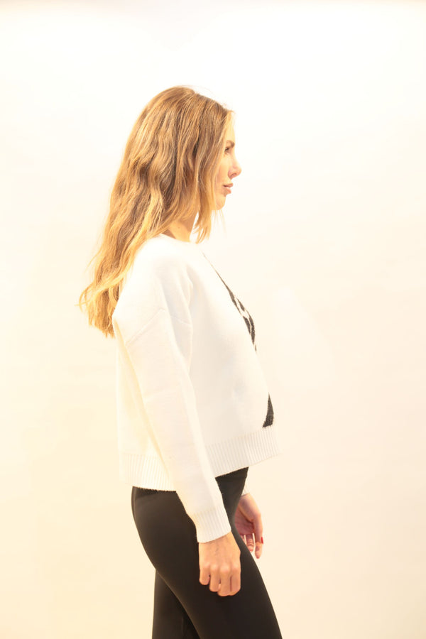 Girocollo Cropped FRESH FLOWER animalier Donna FF698 - collezione AI 2025/26