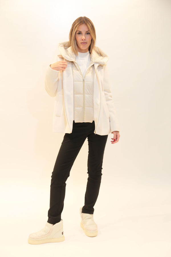 Giubbino Imbottito Corto Donna Emme Marella con Cappuccio - Collezione A/I 2025/26