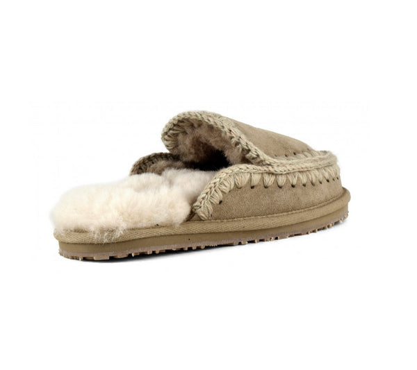 MOU SUEDE SLIPPER FULL ESKIMO STITCHING Donna A/I 2025/26 FW161007A