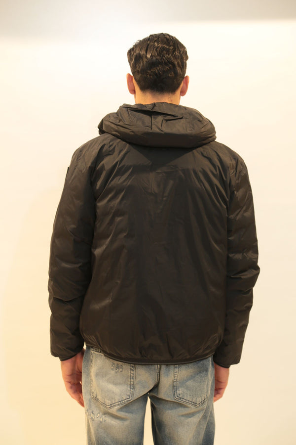 BLAUER - Giubbetto Reversibile Termosaldato Donald Nero Uomo A/I 2025-26