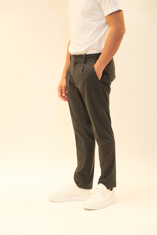 GOLDEN CRAFT - Pantalone Uomo Grigio e Nero A/I 2025