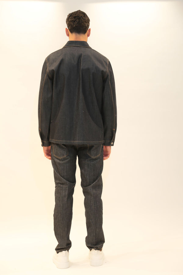 I'M BRIAN Camicia Jeans Lavaggio Zero Uomo Autunno/Inverno 2025/26