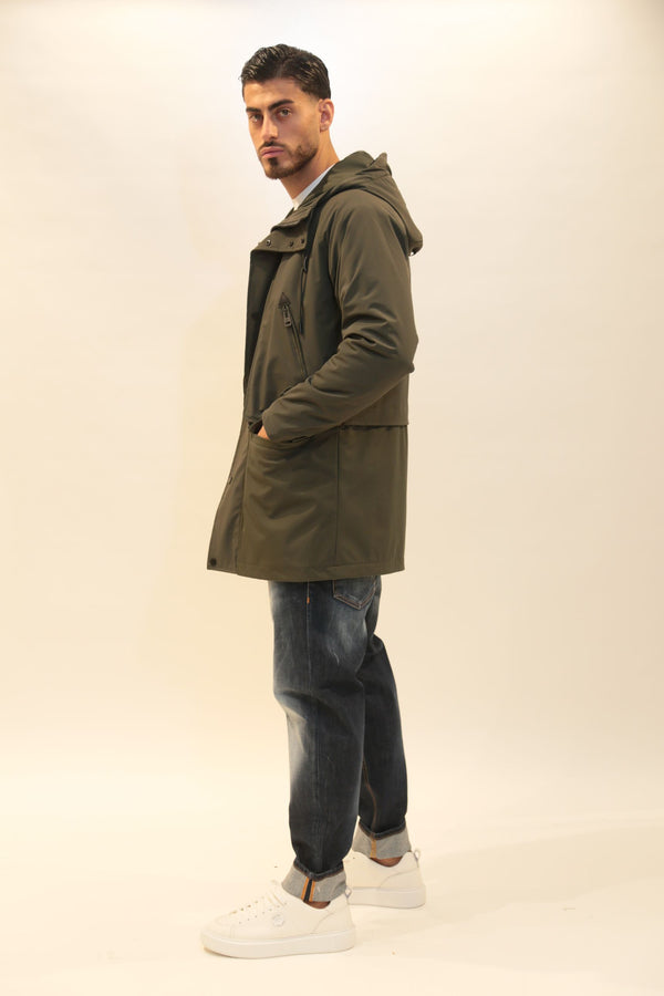 DANIELE ALESSANDRINI Giubbino Lungo Uomo Autunno/Inverno 2025/26