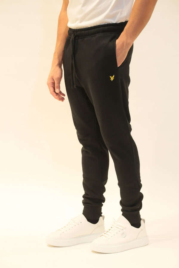 LYLE&SCOTT - Pantalone Nero Jet Black Uomo A/I 2025
