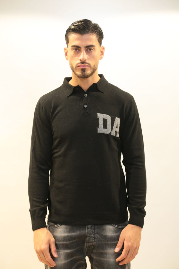 DANIELE ALESSANDRINI Maglioncino a Polo Uomo Autunno/Inverno 2025/26