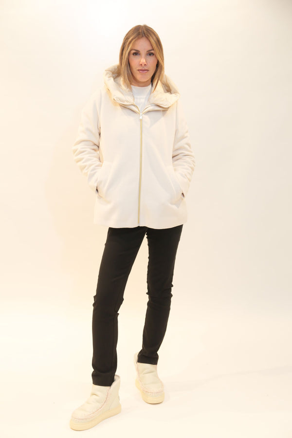 Giubbino Imbottito Corto Donna Emme Marella con Cappuccio - Collezione A/I 2025/26