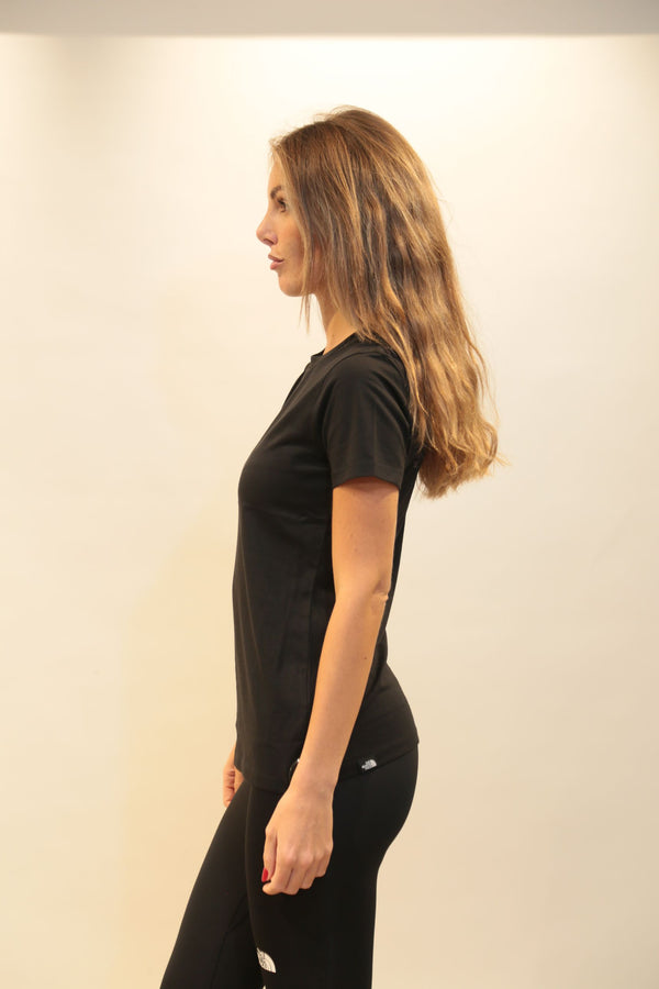 T-Shirt Donna The North Face SS SD Slim Tee - Nero A/I 2025/26