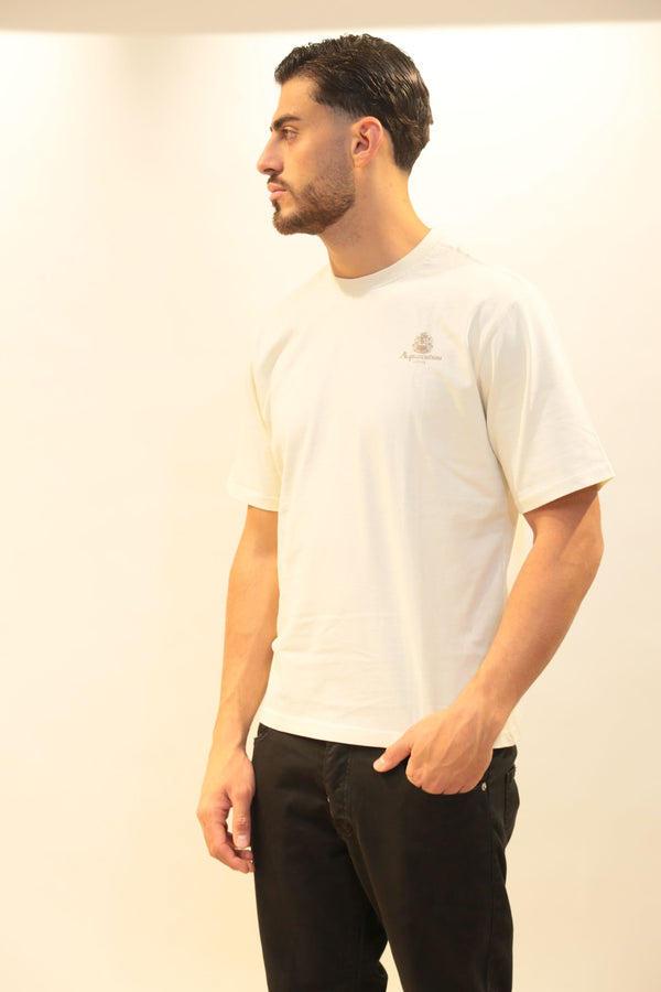 Aquascutum Club Check Pocket T-Shirt Uomo AA_B005_TS005 A/I 2025/26