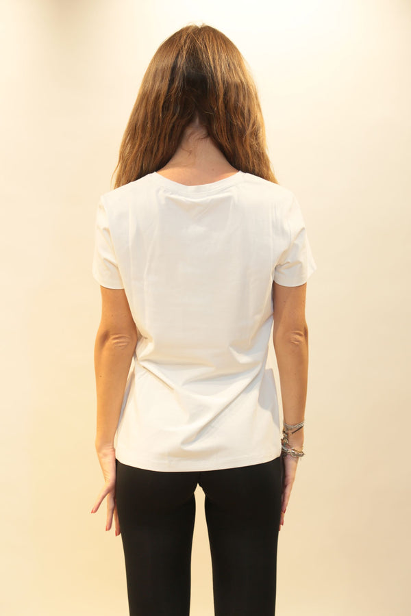 T-Shirt Girocollo Degradé Donna FRACOMINA  - Collezione A/I 2025/26