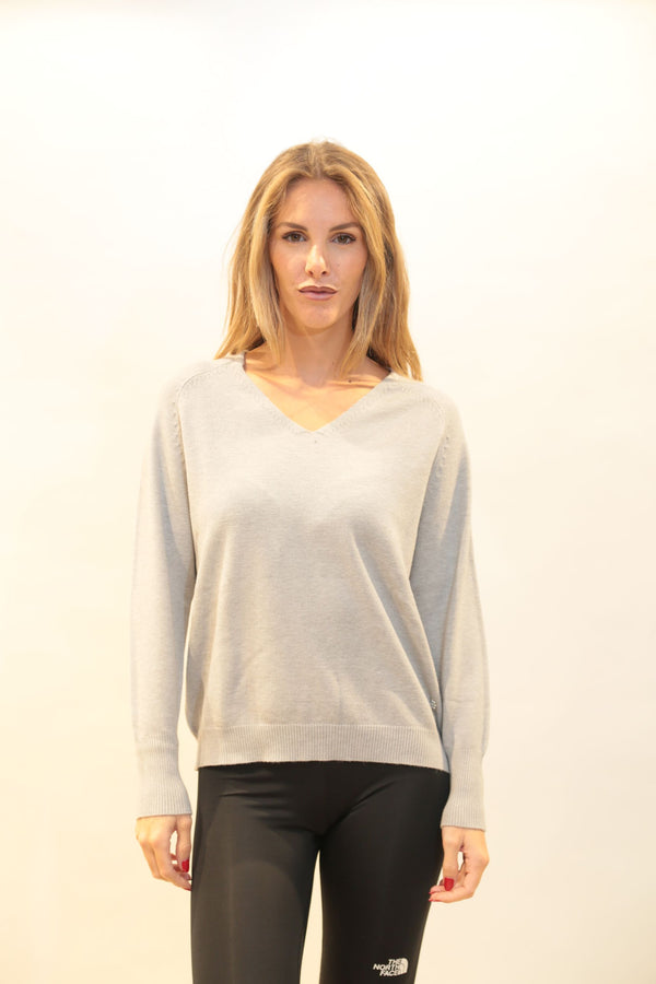 Maglia scollo a V FRESH FLOWER Donna FF620 - Collezione AI 2025/26