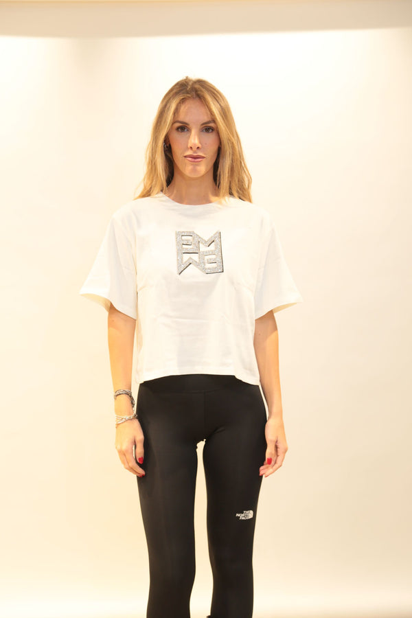 T-Shirt Donna EMME MARELLA Panna - Collezione A/I 2025/26