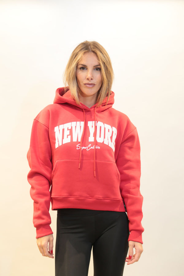 Felpa con cappuccio SUPERCULTURE CLOTHING Donna AW1537 - AI 2025/26