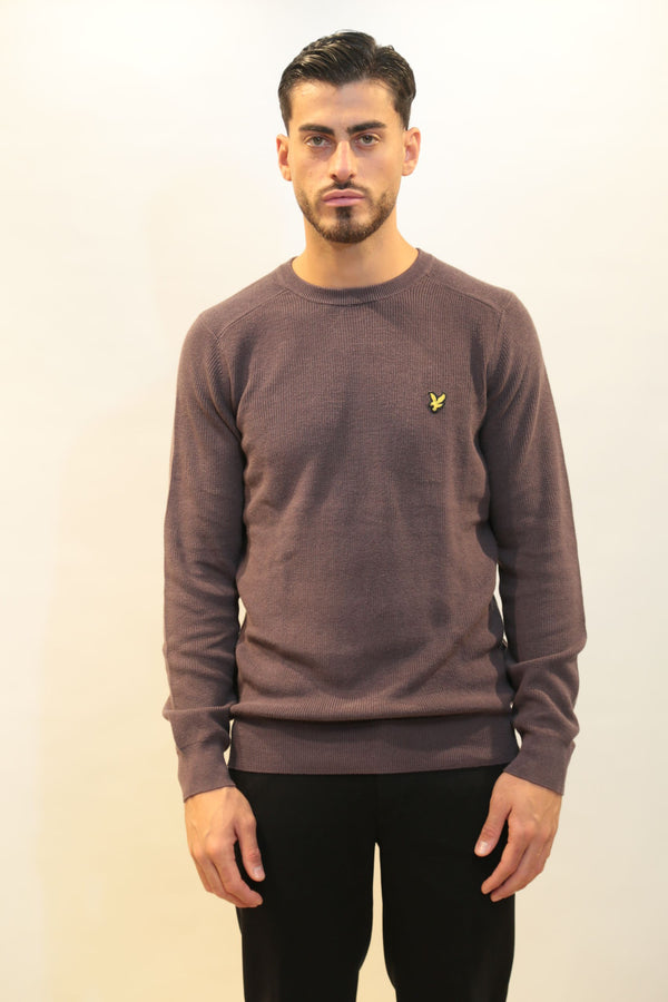 Maglioncino girocollo  Uomo LYLE&SCOTT- Collezione AI 2025/26