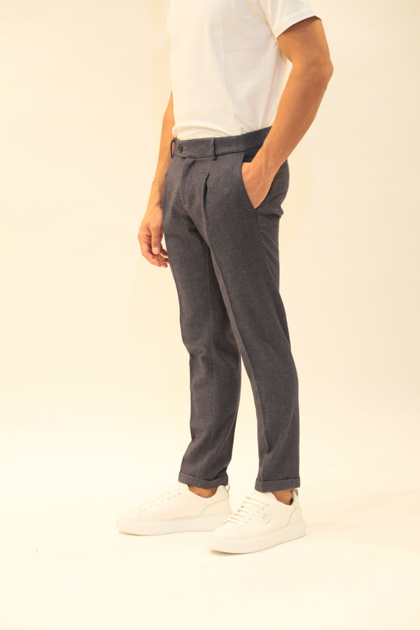 Pantalone Uomo robertopluxury RUNNING PCM Blu - Collezione A/I 2025/26